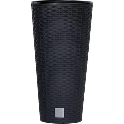 PROSPERPLAST Kvetináč RATO TUBUS Antracit 20 cm