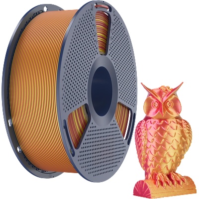 SUNLU Silk PLA+ Dual Color Red Gold - 1, 75 mm / 1000 g (6933582309404)