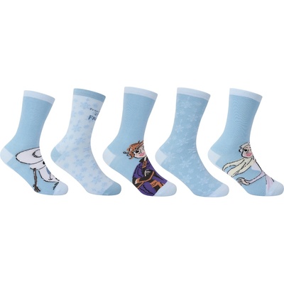 Character Юношески чорапи Character Character Crew Sock 5pk Junior - Frozen