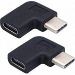 PremiumCord Adapter PremiumUSB-C/Men Cord - C/ZENSKI 90°