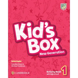 Kid's Box New Generation Level 1 Activity Book with Digital Pack British English (ISBN: 9781108895439)