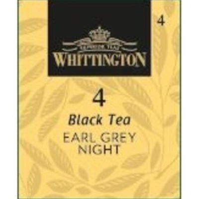Whittington čaj 4 Earl Grey Night 1,9 g