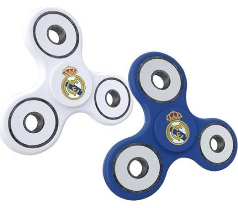 Fidget spinner Real Madrid bílý