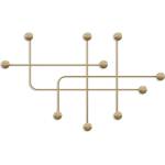 Kalune Design Метална стенна закачалка в златист цвят Dama - Kalune Design (494PYT1134)