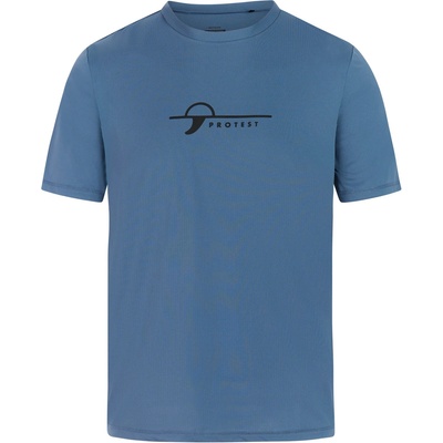 Protest Мъжка плажна тениска от ликра Protest PRTCore Surf T-Shirt Short Sleeves Lycra - Empire Blue - размер XL (050-1954-0415)