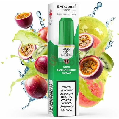 Bar Juice 5000 SALT Kiwi Passion Guava 10 ml 10 mg