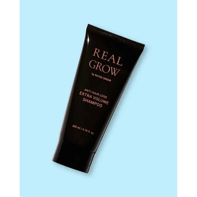 Rated Green Šampón proti vypadávaniu vlasov Real Grow AntiHair Loss Extra Volume Shampoo 200 ml