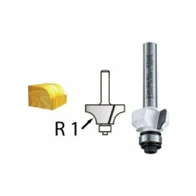Zaoblovací fréza s ložiskem stopka 12mm, 50,8x25,4x75mm, Makita D-48561