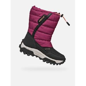 Geox Червени момичешки зимни обувки Geox Himalaya B Ab Geox | Cherven | Момичешки | 32