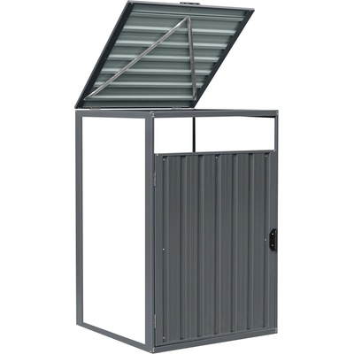 CoverTech Удължение на корпуса със стойка за 1 контейнер 120л или 240л Alabama CoverTech антрацит (CT067)