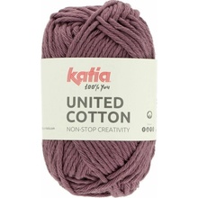 Katia United Cotton Mini ball 24 fialová