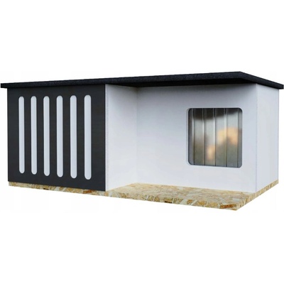 Котешка колиба с преддверие Benji L (budka na zimę KOL.1)