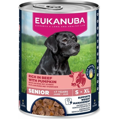 Eukanuba Senior bohatá na hovädzie s tekvicou 400 g