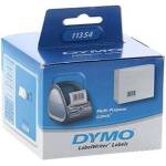 DYMO 11354, S0722540, 32mm x 57mm, бял, 1000 бр. , оригинални хартиени етикети (S0722540)
