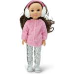 Moni Кукла Moni Toys - Fairy Doll, Със зимно облекло, 38 cm (111818)