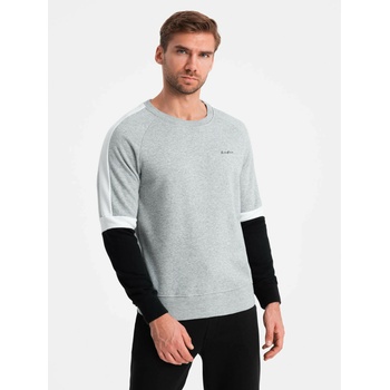 Ombre Clothing Мъжки суитшърт Ombre Clothing Ombre Clothing | Siv | МЪЖЕ | S