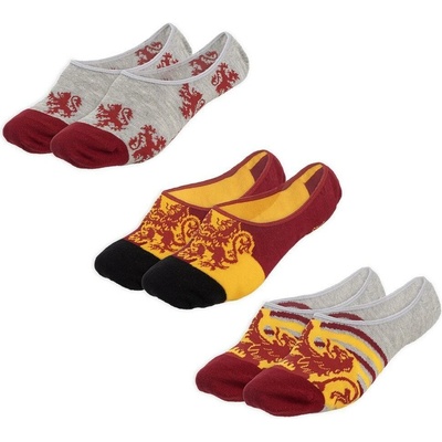SADA 3 KS PONOŽKY HARRY POTTER Cer 2200009437