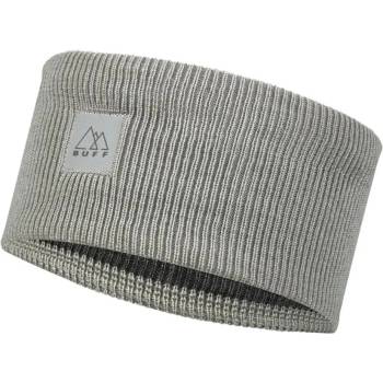 Buff Knitted Crossknit solid light grey
