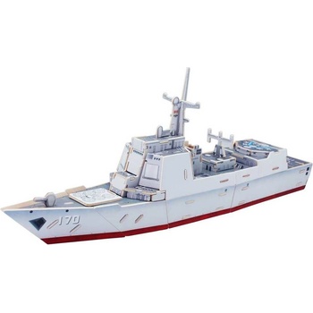 RoboTime Dřevěná skládačka útočná loď Destroyer