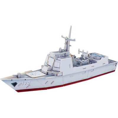 RoboTime Dřevěná skládačka útočná loď Destroyer