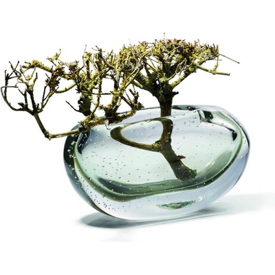 Philippi Ниска стъклена ваза philippi от серия amara