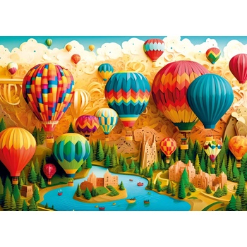 KS Games - Puzzle Hot Air Balloon Festival - 500 piese