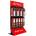 Detech Настолен стелаж DeTech DE-S02, 400x185x700, Черен/Червен - 14145