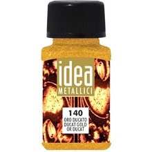 Maimeri Idea Metallici tekuté metalické farby 140 ducat gold 60 ml