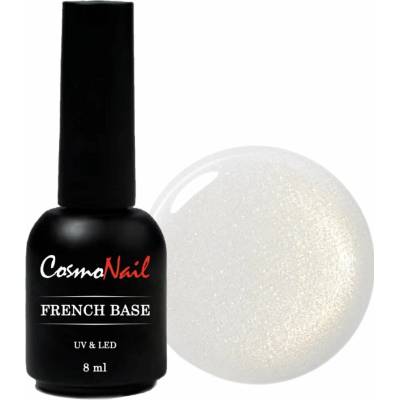 CosmoNail French base LL Glitter 021, 8 ml
