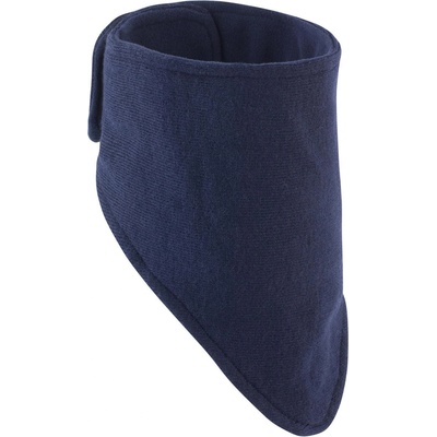 Result Winter Essentials Trojcípá šála na suchý zip z akrylu s mikrofleecovou podšívkou modrá námořní