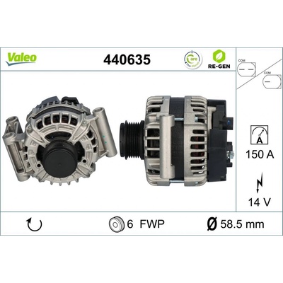 Alternátor VALEO 440635