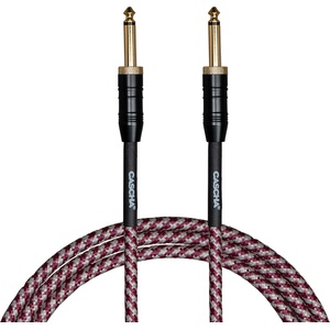 Cascha Professional Line Guitar Cable 6 m Директен - Директен Инструментален кабел (CCP-G2SRD6)