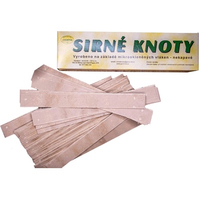 Knoty sirné 400g 80ks 18x4cm