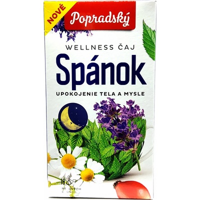 BOP Wellness čaj Spánek uspokojení těla a mysli 18 x 1,5 g