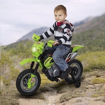 Kids World elektrická motorka Enduro-žlutá