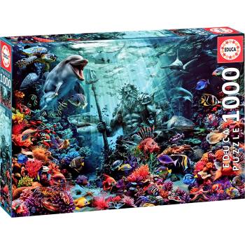 Educa Пъзел Educa от 1000 части - Кораловия риф на Посейдон (EDU20174)