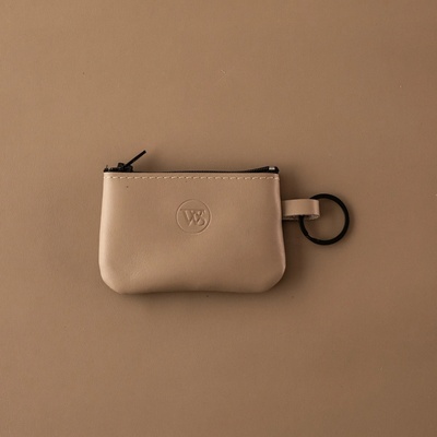 Klíčenka Wood Style Kapsička MINI Latte
