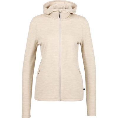 Heber Peak Дамско вълнено яке Heber Peak Women's Merino210 EvergreenHe. Zip Hoody Zip-up hoodie - Cashmere Beige / Melange - размер XL (105-6904-0215)
