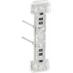 LEGRAND 752058 LED подсветка за девиатори 230V 3mA цвят син - 752058 (752058)