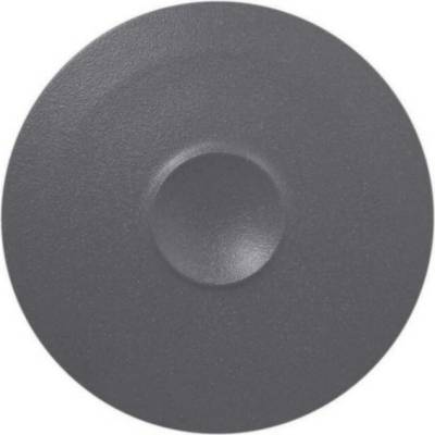 RAK Porcelain Talíř mělký s důlkem 30 cm šedá RAK-NFMRFP30GY