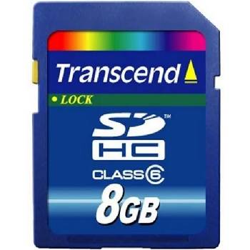 Transcend SDHC 8GB Class 6 TS8GSDHC6