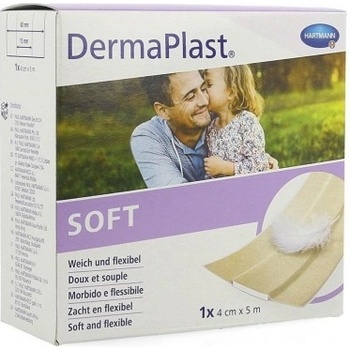 Dermaplast Sensitive náplasť na rany z netkaného textilu 4 cm x 5 m 1 ks