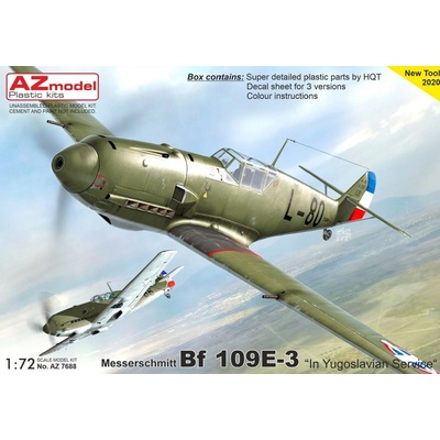 AZ Model Bf 109E-3 In Yugoslavian Service 1:72