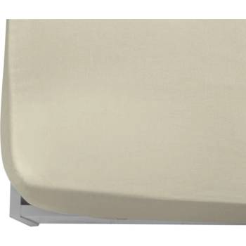 Image 1 of Png Панагюрище Долен чаршаф с ластик 180/200/20 см екрю 100% памук