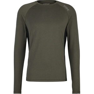Stoic Мъжка спортна тениска Stoic HelsingborgSt. Performance L/S Sport shirt - Olive Nights - размер 4XL (216-6687-0217)