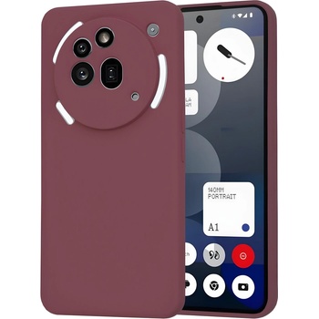 Techsuit - SoftFlex калъф за Nothing Phone (3a) Pro - Бордо KP36965 (36965)