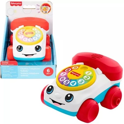 Mattel Fisher-Price: Дрънкащо телефонче количка (JKD56)