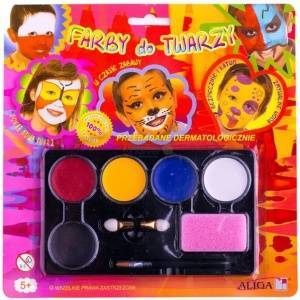 LaLiga Paint for face painting 5 colors