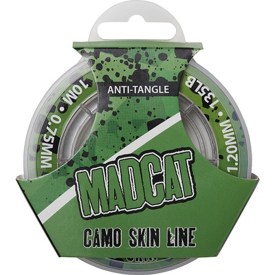 MADCAT Šňůra Camo Skin Line Brown Camo 10m 0,90-1,35mm 75kg
