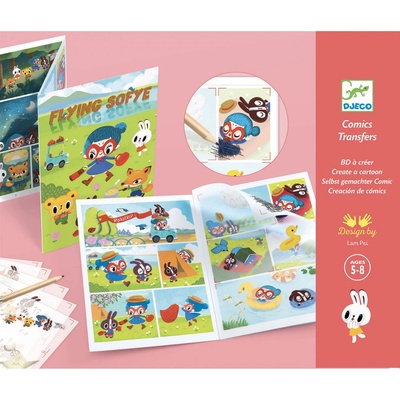 Flying Sofye komiks s obtlačkami